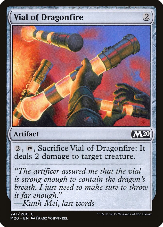 Vial of Dragonfire [Core Set 2020] | GnG Games