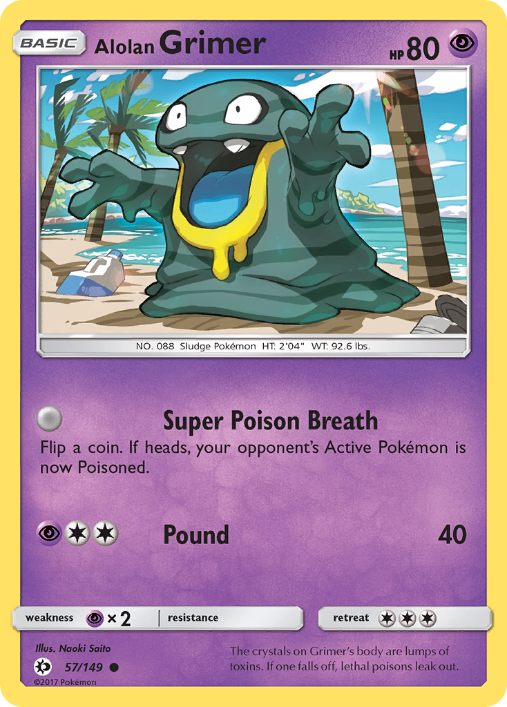 Alolan Grimer (57/149) [Sun & Moon: Base Set] | GnG Games