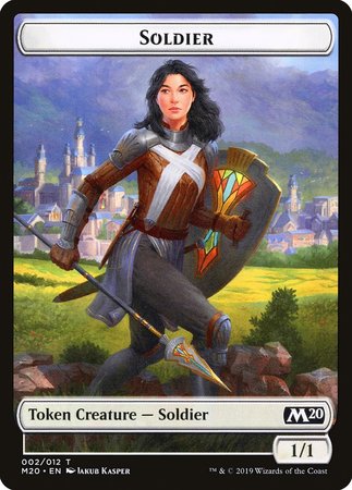 Soldier Token [Core Set 2020 Tokens] | GnG Games