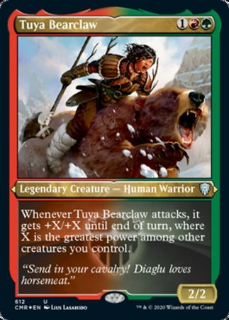 Tuya Bearclaw (Foil Etched) [Commander Legends] | GnG Games