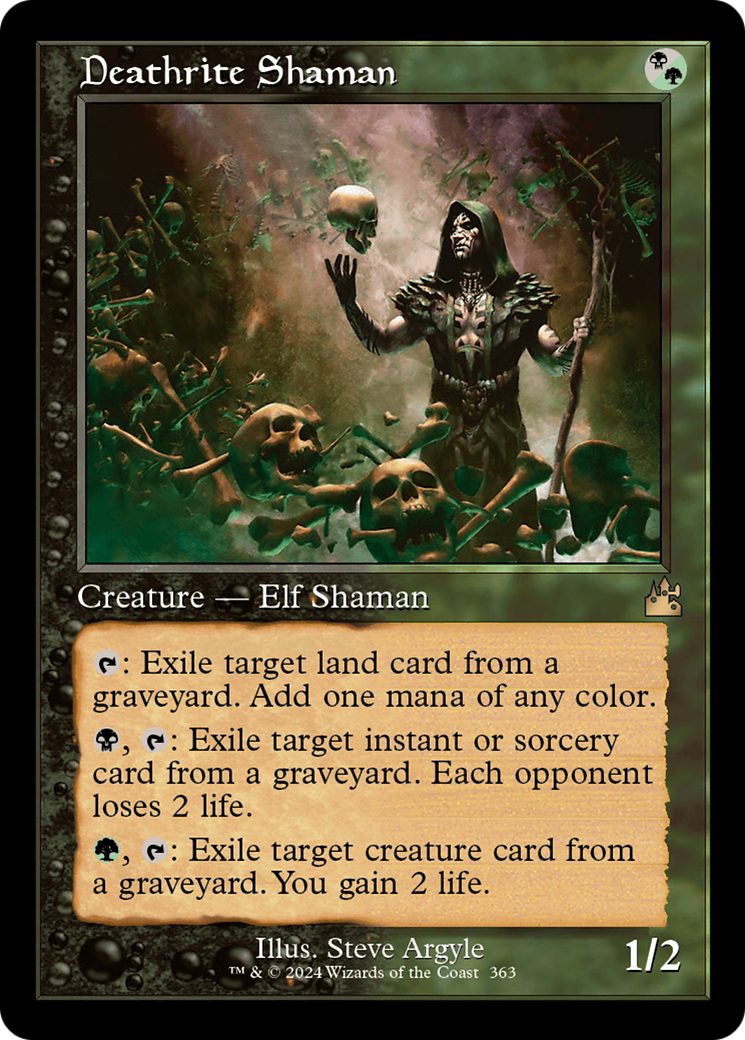 Deathrite Shaman (Retro Frame) [Ravnica Remastered] | GnG Games