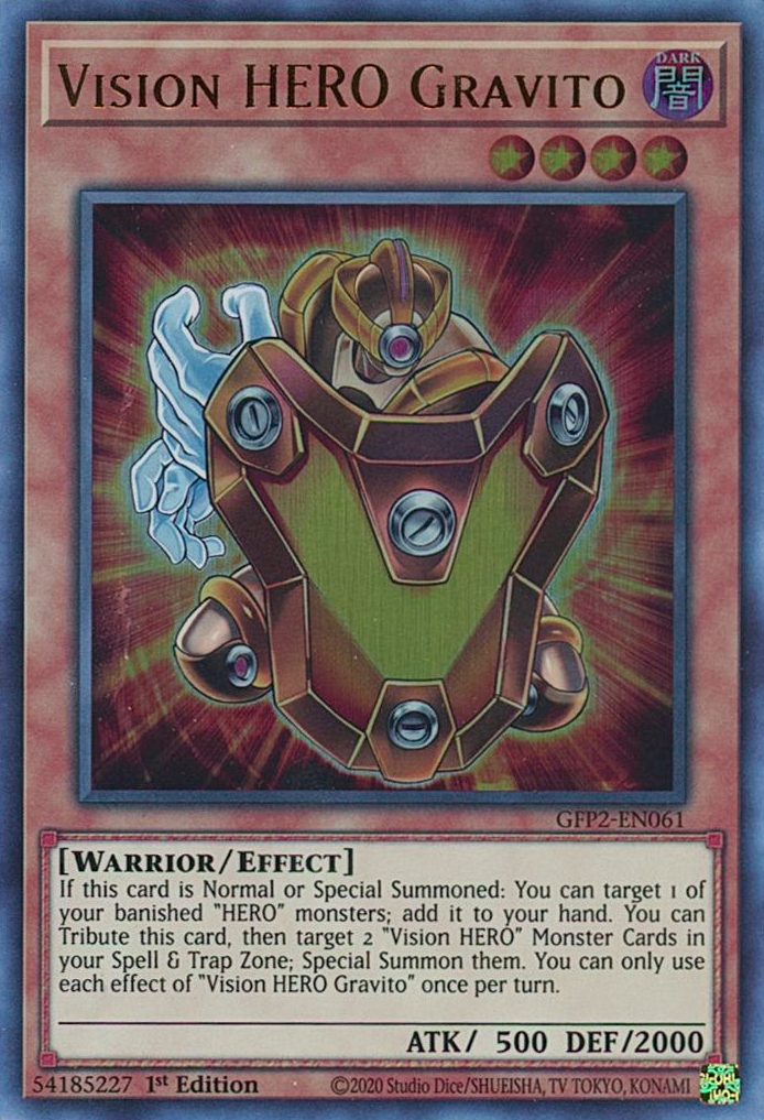 Vision HERO Gravito [GFP2-EN061] Ultra Rare | GnG Games