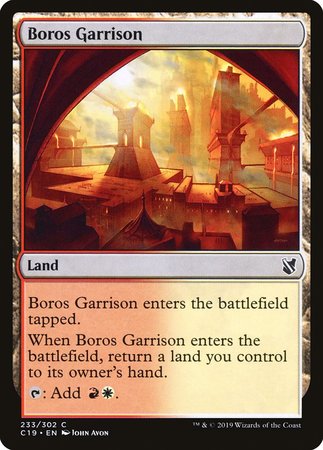 Boros Garrison [Commander 2019] | GnG Games