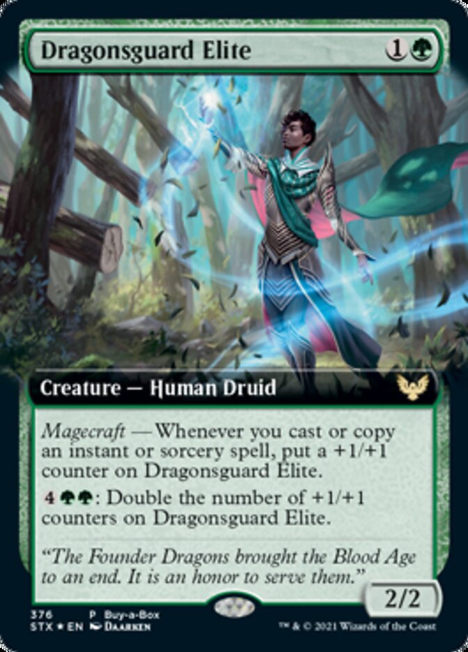 Dragonsguard Elite (Buy-A-Box) [Strixhaven: School of Mages Promos] | GnG Games