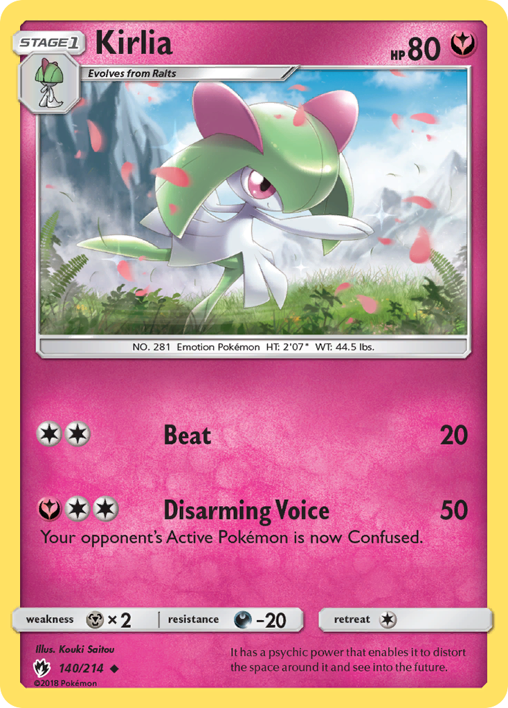 Kirlia (140/214) [Sun & Moon: Lost Thunder] | GnG Games
