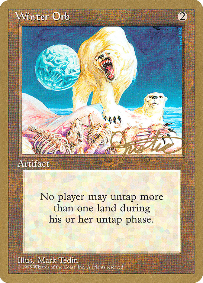 Winter Orb (Mark Justice) [Pro Tour Collector Set] | GnG Games
