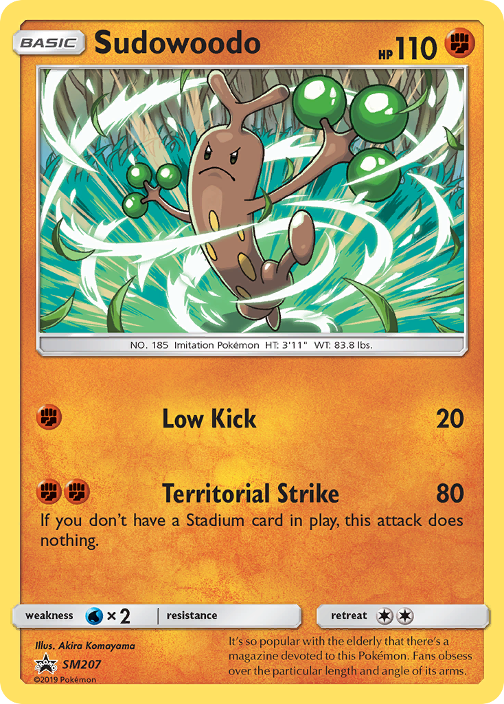 Sudowoodo (SM207) [Sun & Moon: Black Star Promos] | GnG Games