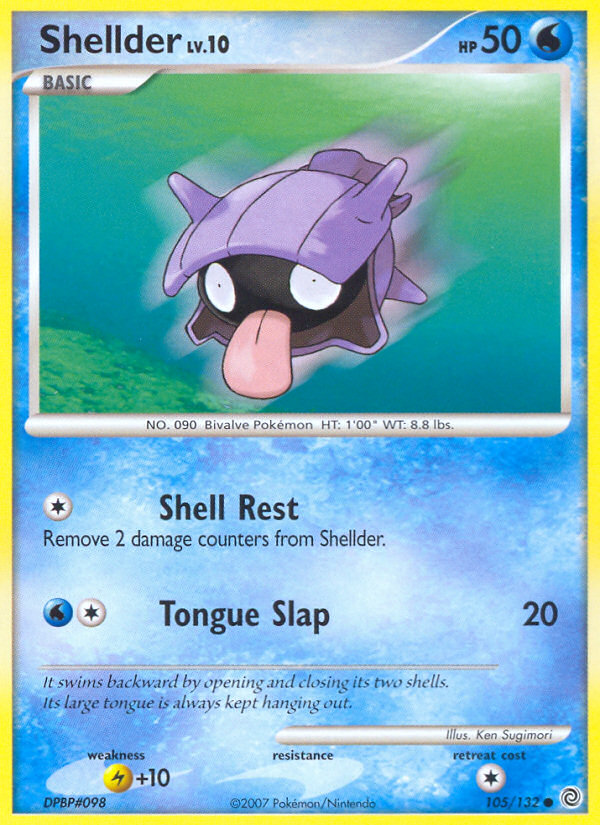 Shellder (105/132) [Diamond & Pearl: Secret Wonders] | GnG Games