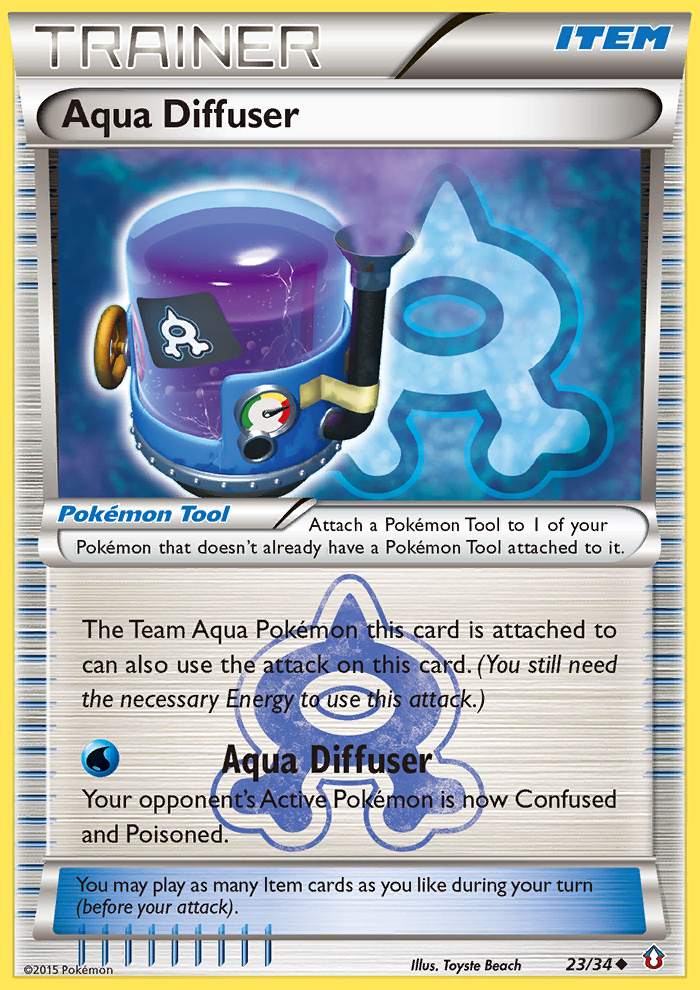 Aqua Diffuser (23/34) [XY: Double Crisis] | GnG Games