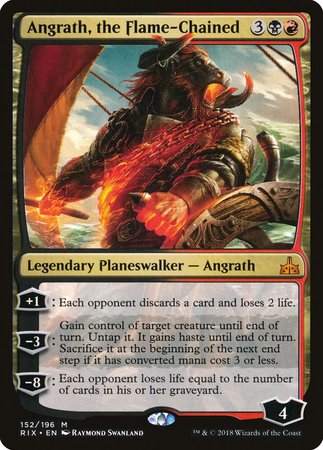 Angrath, the Flame-Chained [Rivals of Ixalan] | GnG Games