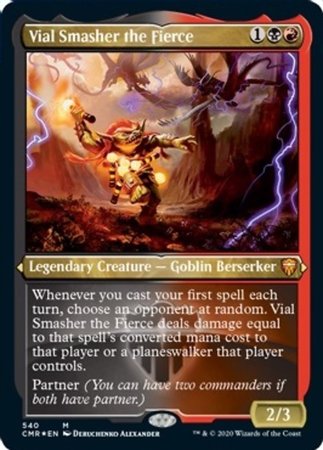 Vial Smasher the Fierce (Foil Etched) [Commander Legends] | GnG Games