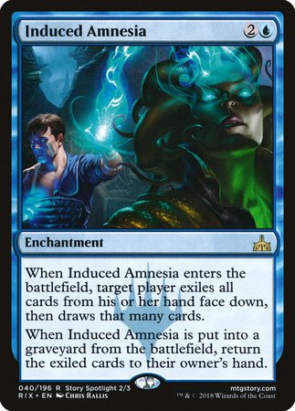 Induced Amnesia [Rivals of Ixalan] | GnG Games