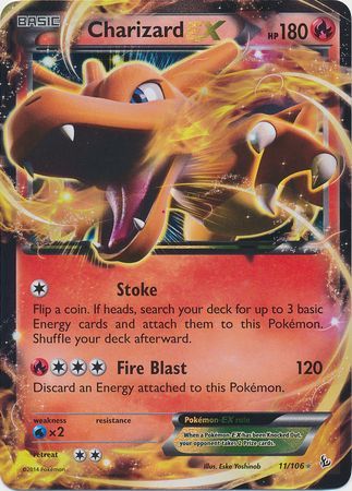 Charizard EX (11/106) (Jumbo Card) [XY: Flashfire] | GnG Games