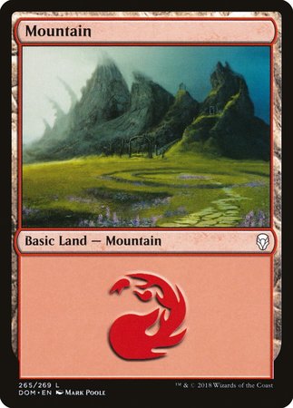 Mountain (265) [Dominaria] | GnG Games