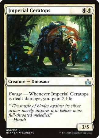 Imperial Ceratops [Rivals of Ixalan] | GnG Games