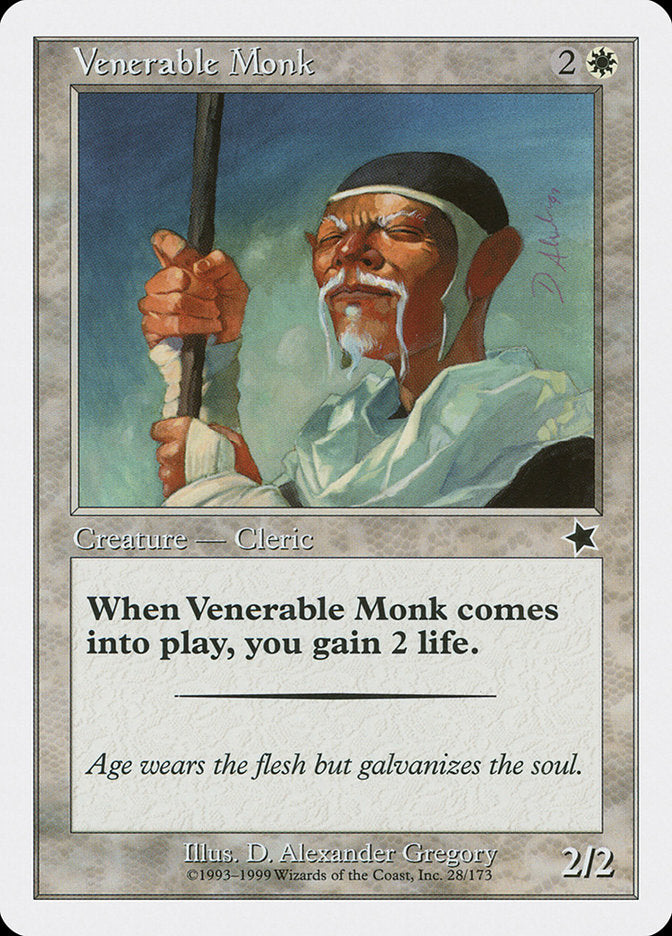 Venerable Monk [Starter 1999] | GnG Games