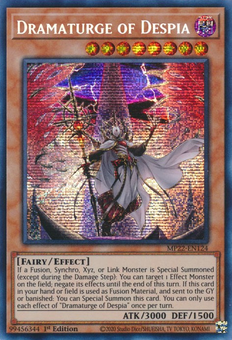 Dramaturge of Despia [MP22-EN124] Prismatic Secret Rare | GnG Games