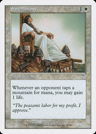 Sanctimony [Seventh Edition] | GnG Games