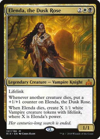 Elenda, the Dusk Rose [Rivals of Ixalan] | GnG Games