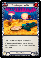 Timekeeper's Whim (Blue) [EVR136] (Everfest)  1st Edition Rainbow Foil | GnG Games