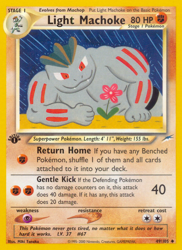 Light Machoke (49/105) [Neo Destiny 1st Edition] | GnG Games