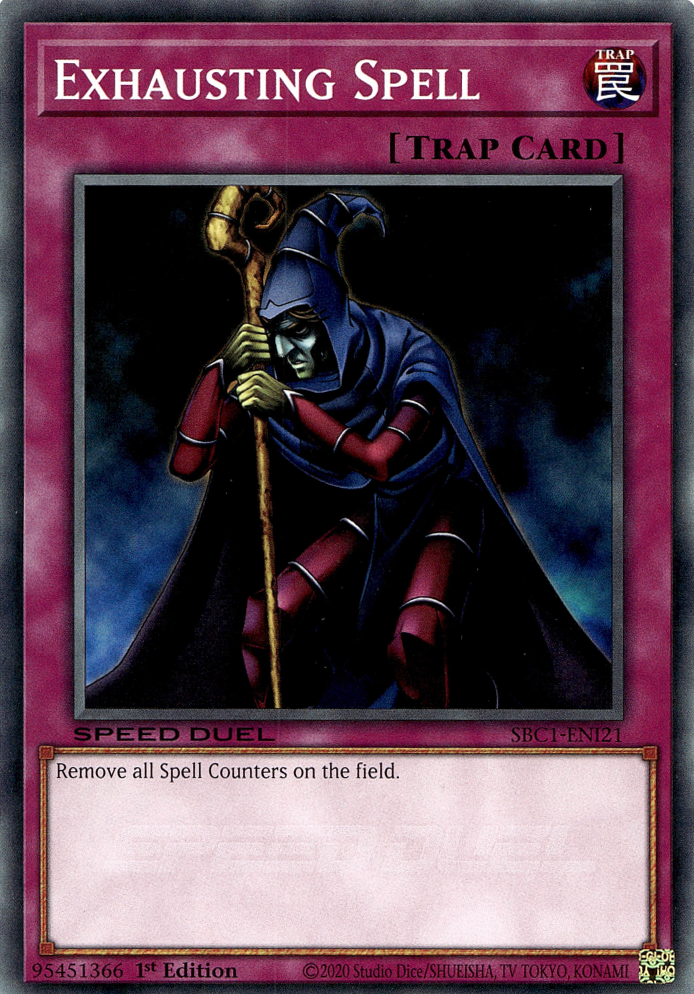 Exhausting Spell [SBC1-ENI21] Common | GnG Games