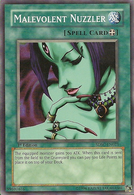 Malevolent Nuzzler [SDSC-EN023] Common | GnG Games