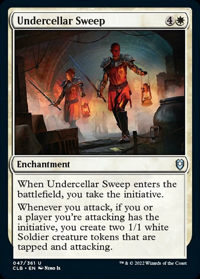 Undercellar Sweep [Commander Legends: Battle for Baldur's Gate] | GnG Games