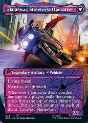 Flamewar, Brash Veteran // Flamewar, Streetwise Operative (Shattered Glass) [Universes Beyond: Transformers] | GnG Games