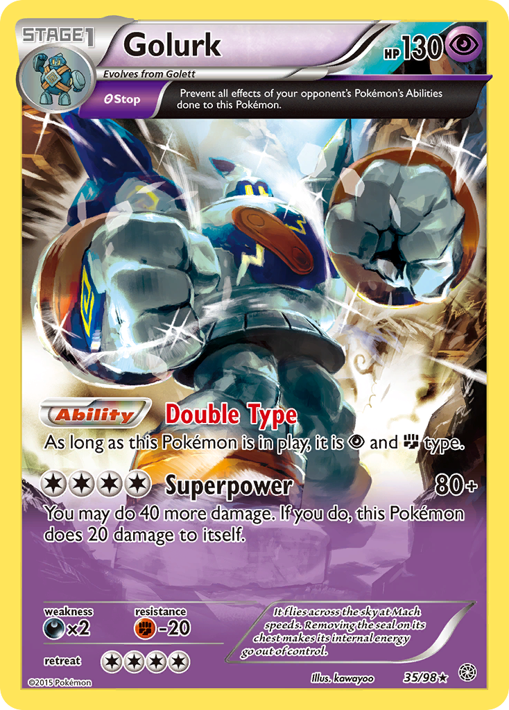 Golurk (35/98) [XY: Ancient Origins] | GnG Games