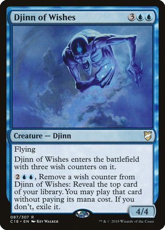 Djinn of Wishes [Commander 2018] | GnG Games