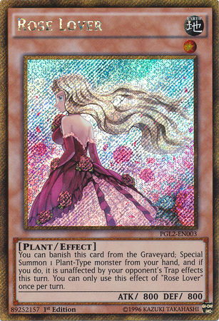 Rose Lover [PGL2-EN003] Gold Secret Rare | GnG Games