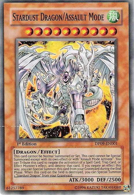 Stardust Dragon/Assault Mode [DP09-EN001] Super Rare | GnG Games