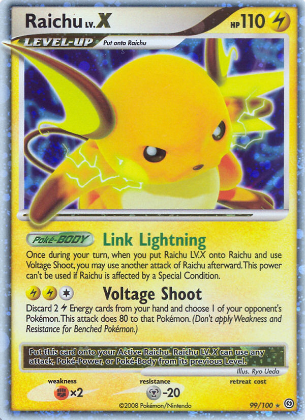 Raichu LV.X (99/100) [Diamond & Pearl: Stormfront] | GnG Games