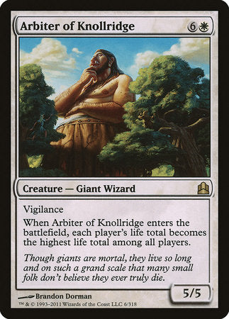 Arbiter of Knollridge [Commander 2011] | GnG Games