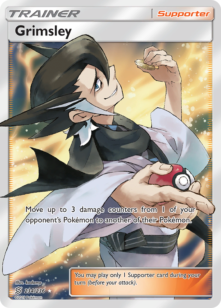 Grimsley (234/236) [Sun & Moon: Unified Minds] | GnG Games