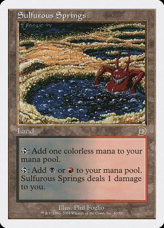 Sulfurous Springs [Deckmasters] | GnG Games