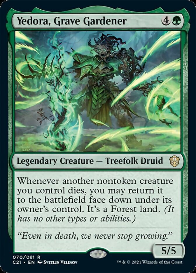 Yedora, Grave Gardener [Commander 2021] | GnG Games