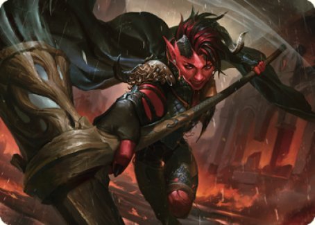 Karlach, Fury of Avernus Art Card (34) [Commander Legends: Battle for Baldur's Gate Art Series] | GnG Games