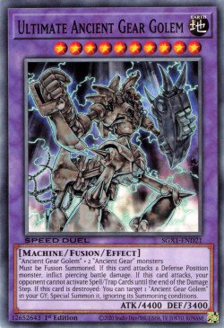 Ultimate Ancient Gear Golem [SGX1-END21] Common | GnG Games