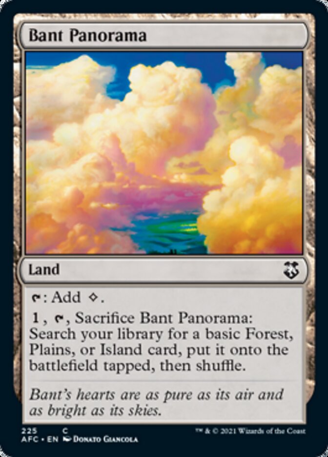 Bant Panorama [Dungeons & Dragons: Adventures in the Forgotten Realms Commander] | GnG Games