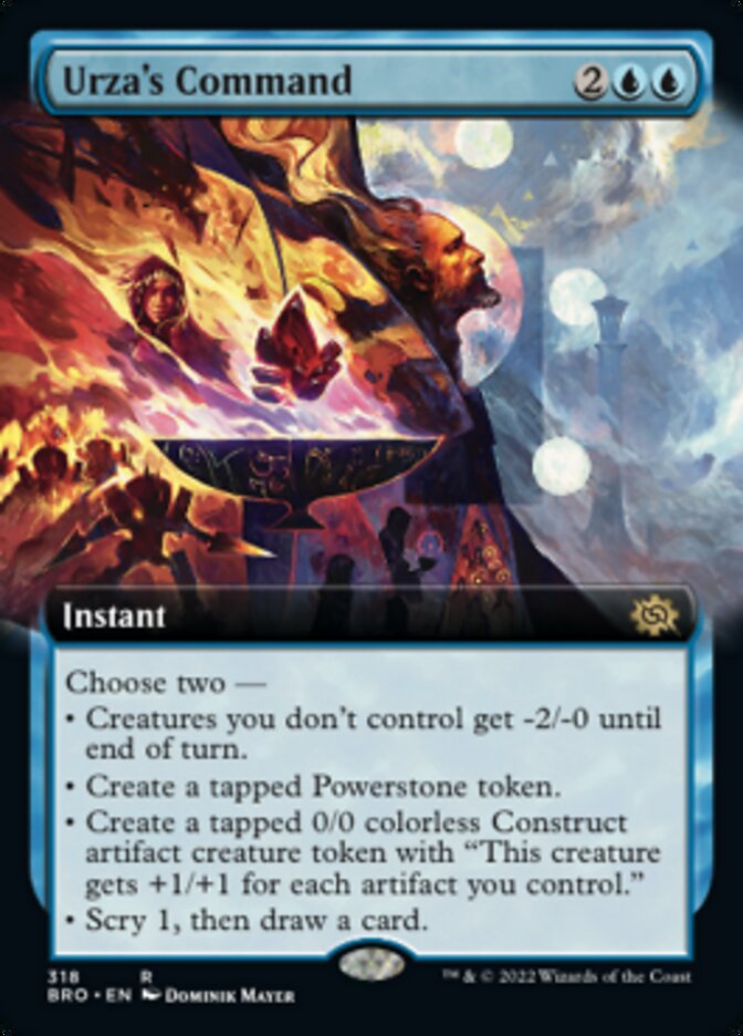 Urza's Command (Extended Art) [The Brothers' War] | GnG Games