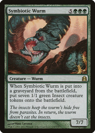 Symbiotic Wurm [Commander 2011] | GnG Games