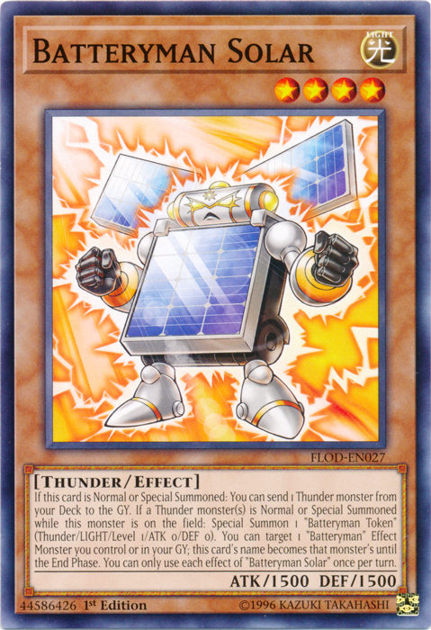 Batteryman Solar [FLOD-EN027] Common | GnG Games