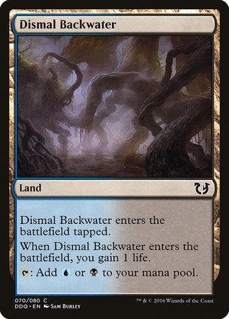 Dismal Backwater [Duel Decks: Blessed vs. Cursed] | GnG Games