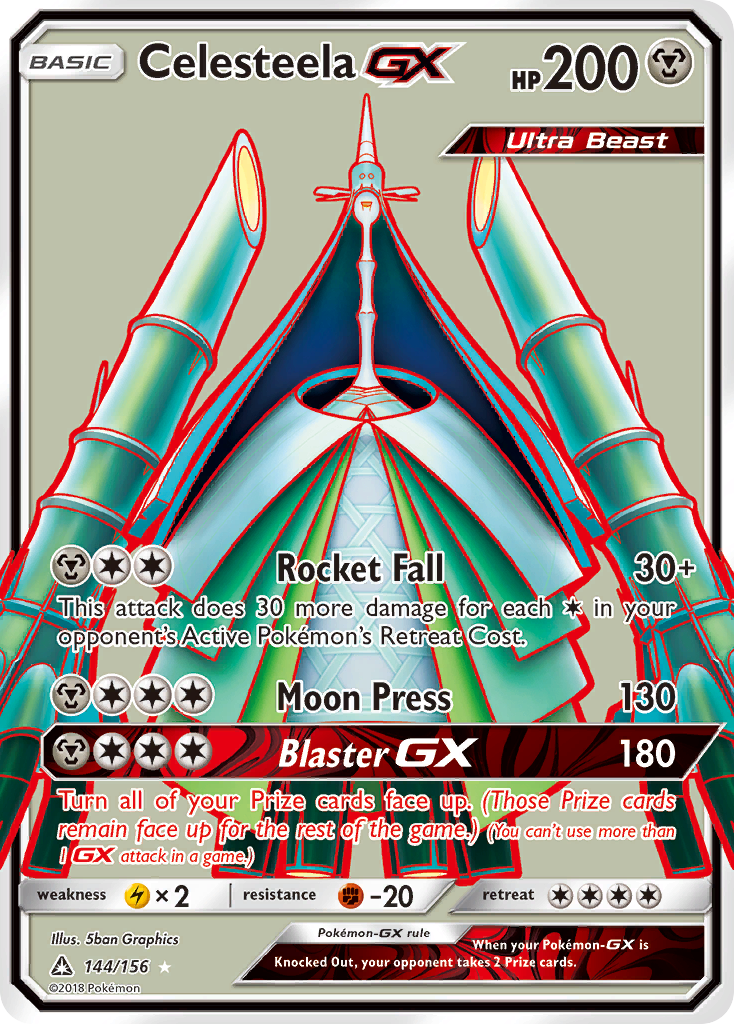 Celesteela GX (144/156) [Sun & Moon: Ultra Prism] | GnG Games