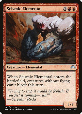 Seismic Elemental [Magic Origins] | GnG Games