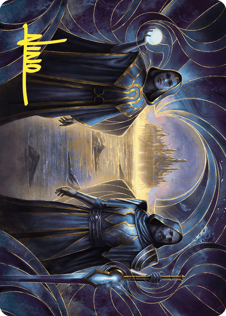 Court of Vantress Art Card (Gold-Stamped Signature) [Wilds of Eldraine Art Series] | GnG Games