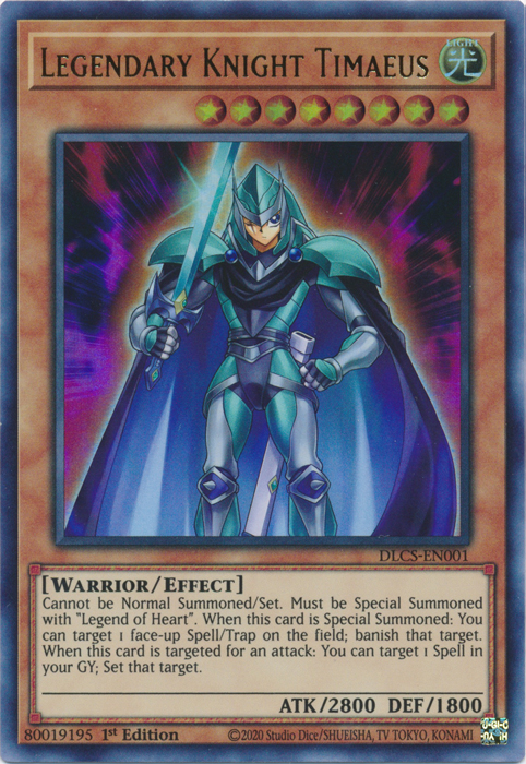 Legendary Knight Timaeus [DLCS-EN001] Ultra Rare | GnG Games