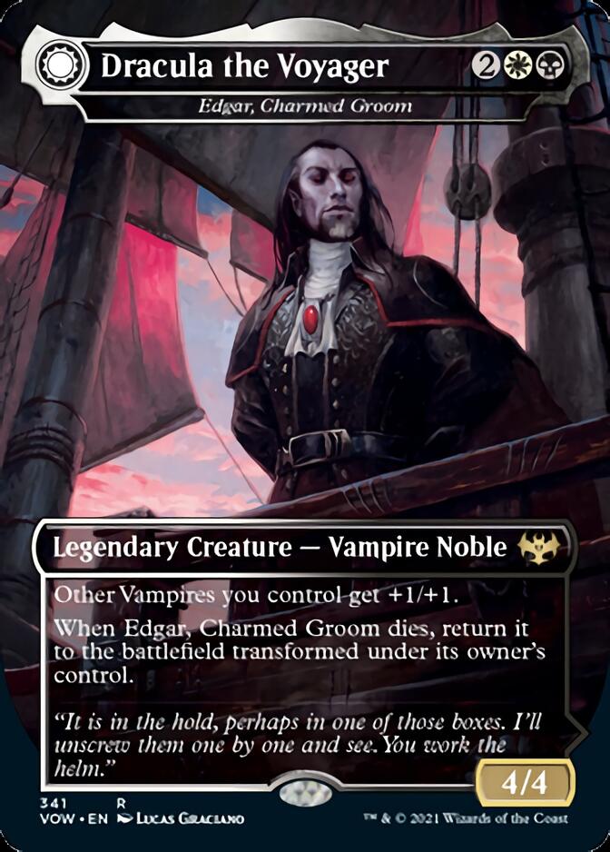 Edgar, Charmed Groom // Edgar Markov's Coffin - Dracula the Voyager // Casket of Native Earth [Innistrad: Crimson Vow] | GnG Games